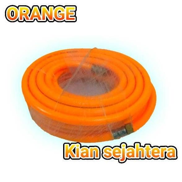 Orange selang angin 10 meter/ selang kompresor 10 meter kiansejahtera8 Kualitas Baik