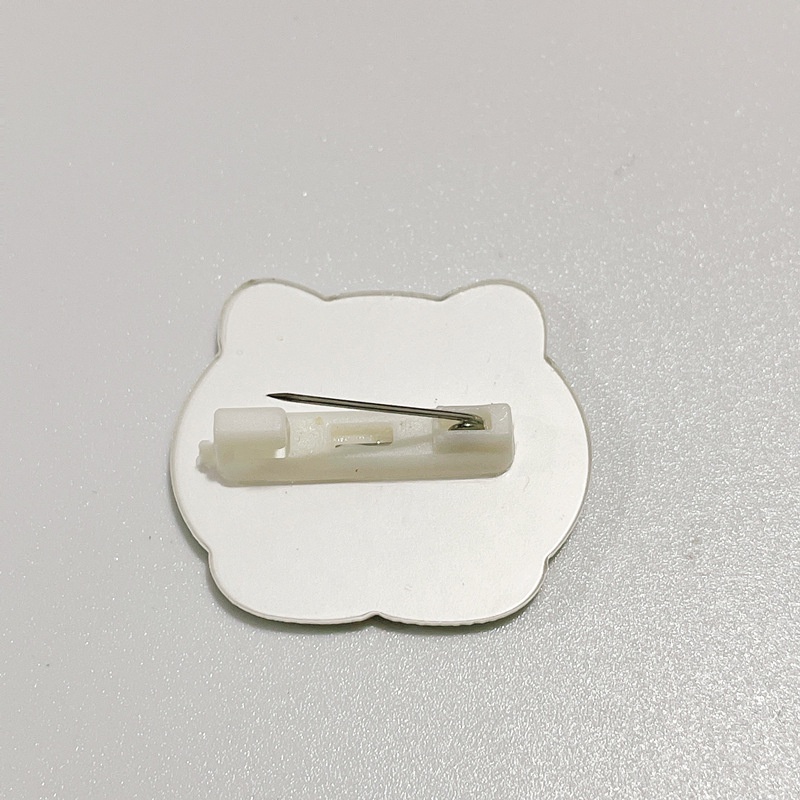 Pin akrilik tas aksesoris 1 buah bros/kreatif lucu pakaian liontin lencana lucu versi Korea/PIN TAS