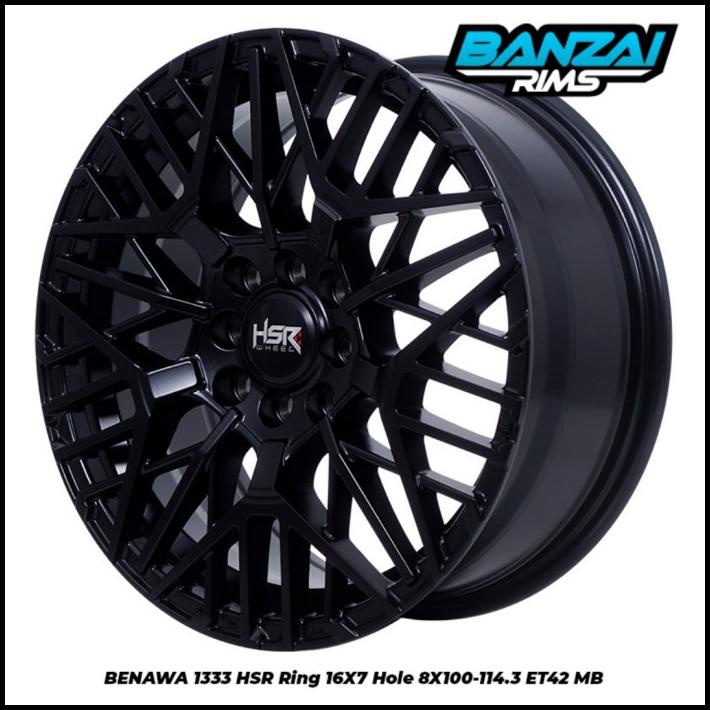 Velg Mobil Ring 16 Benawa Hsr R16 Velg Racing Baleno Ignis Swift