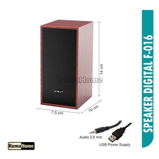 SPEAKER MULTIMEDIA LAPTOP / PC / GAMING SUPER BASS PORTABLE (GARANSI 1 TAHUN)