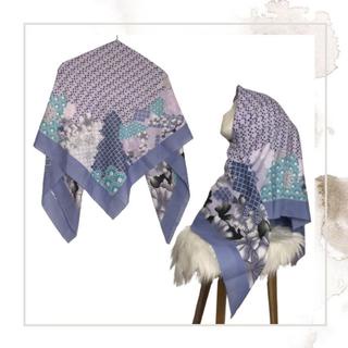 Kerudung voal motif premium segi empat/Denay Ori Varisha