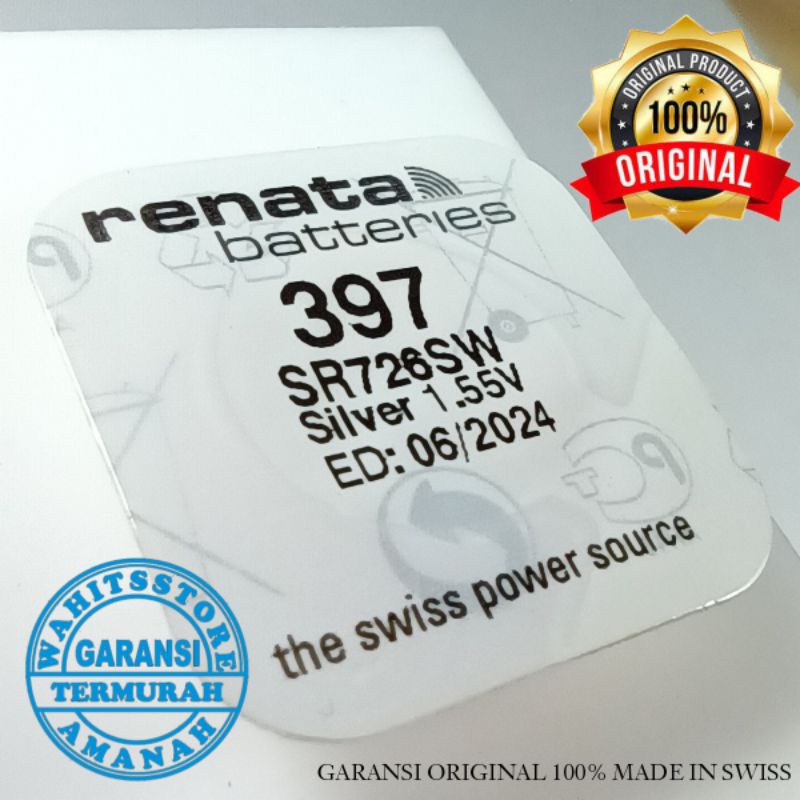 Baterai Jam Tangan BGA-130 Bga130 BABY G ASLI RENATA ORIGINAL