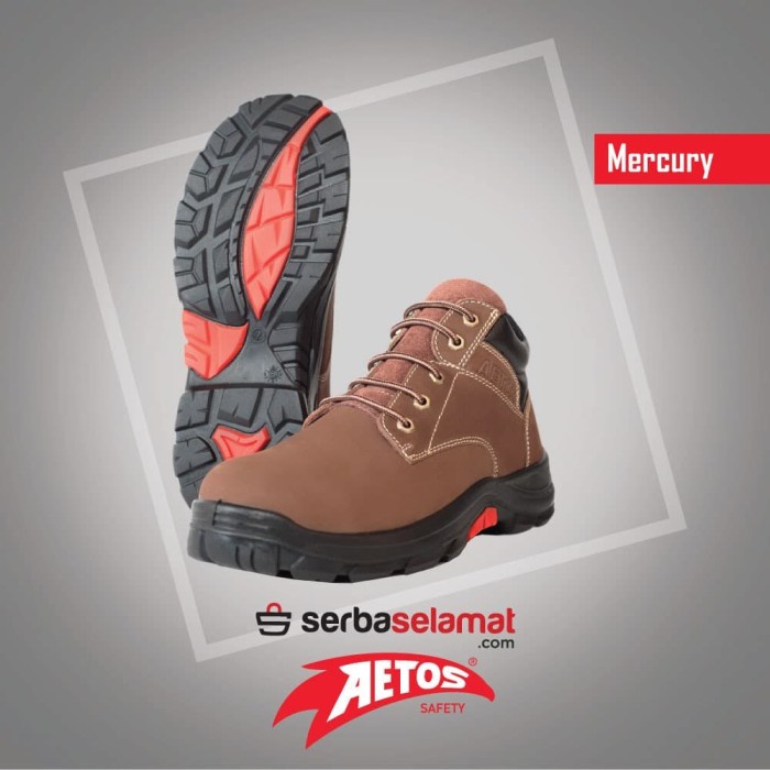 Aetos Mercury Mocca/ sepatu safety/ Safety Shoes