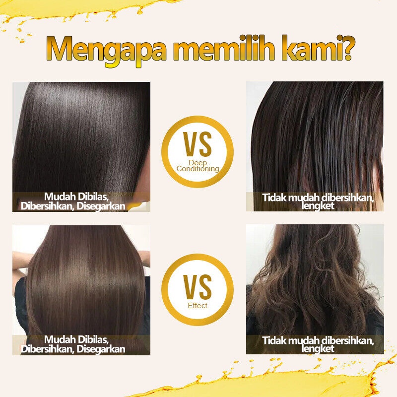 Hair mask Conditioner Masker rambut kondisioner rambut 500g Original 100% perawatan rambut treatment rambut Smoothing Perbaikan Keriting Rambut Kering Rambut Lurus
