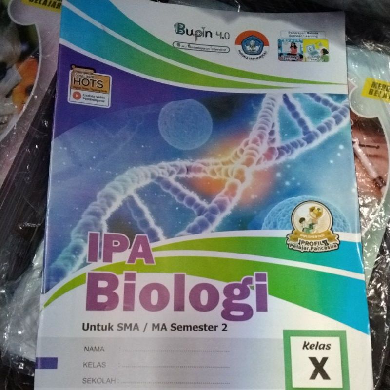 LKS SMA BIOLOGI KELAS 10 SEMESTER 2 KURIKULUM MERDEKA