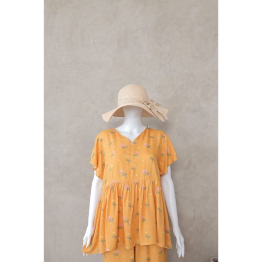 Piyama Wanita Lengan Pendek Celana Panjang/Piyama Rayon Wanita/Safura Hijab