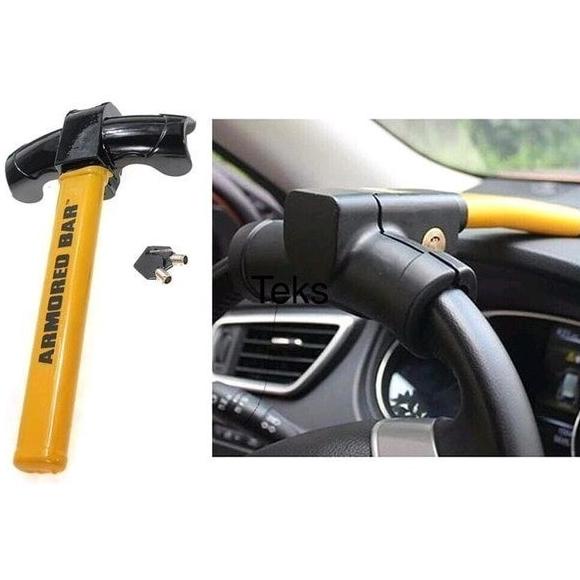 Kunci Stir Pengaman Mobil Agya Ayla Model Gembok Setir Anti Maling