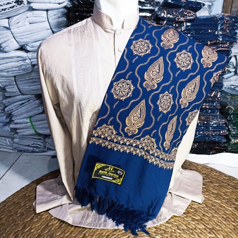 Sorban motif batik khasmir/Sorban habaib/Sorban khasmir motif batik/Kombinasi logo