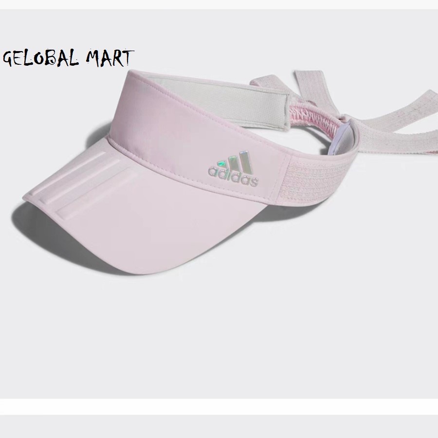 Topi golf adidas ladies golf cap hat woman ribbon topi golf visor pink