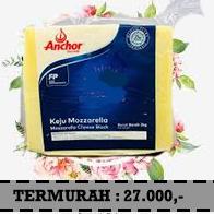 

WWA133 VACUUM TERMURAH REPACK ANCHOR MOZZARELLA CHEESE - KEJU MOZARELLA 200/250 GR |