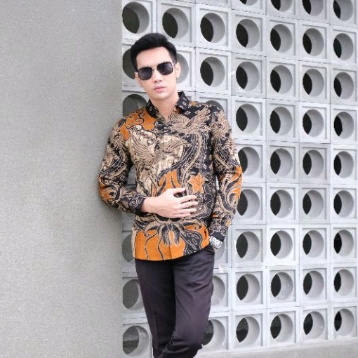 baju batik cowok premium slimfit terbaru termurah batik kertojoyo size lengkap bisa costum size