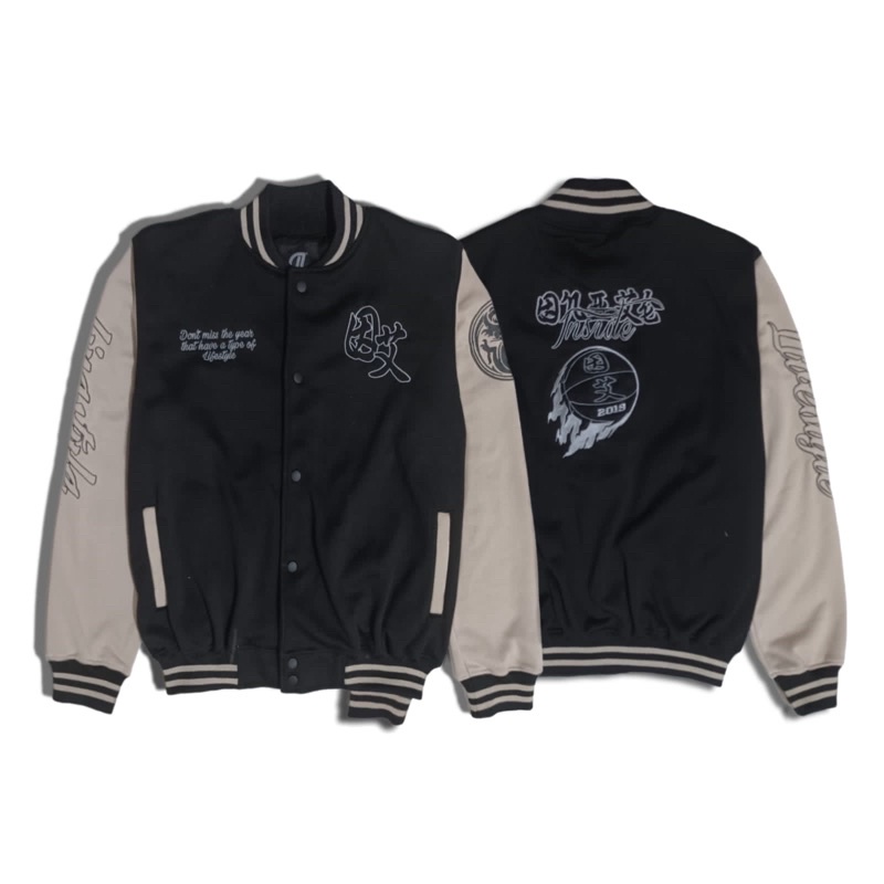 (NEW ARTICLE) BRAVE EFFECT Varsity Jacket Jaket Varsity Vintage Pria Wanita Premium High Quality Distro Original Nascar Varsity Baseball Jacket Vintage Jaket Varsiti Versity Jaket Hoodie Hodie Hudi Oversize Jumbo Japanese Biker Jacket Baseball Sweater