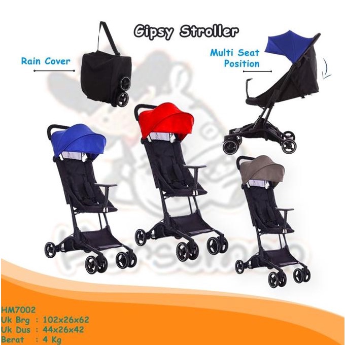 PROMO HM7002 Stroller Cabin Size New Born Gipsy Horsemen