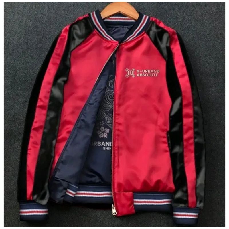 JAKET VARSITY BULAK BALIK/JAKET VARSITY TERBARU BISA PAKE BULAK BALIK