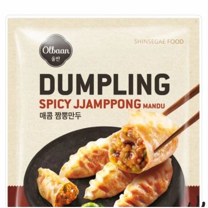 

Olbaan Spicy Jjampong Mandu Dumpling 490 garam