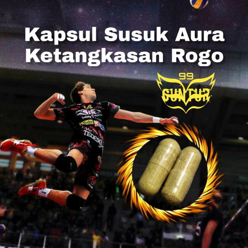 

HERBAL KAPSUL SUPLEMEN KETANGKASAN ROGOO SSK ATLIT VOLLY VOLI LONCAT DAHSYAT