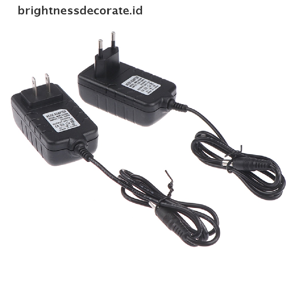 [Birth] 1pc 24V 2A Adaptor Power Supply Untuk Lampu LED UV Pengering Kuku Nail Art Tools [ID]