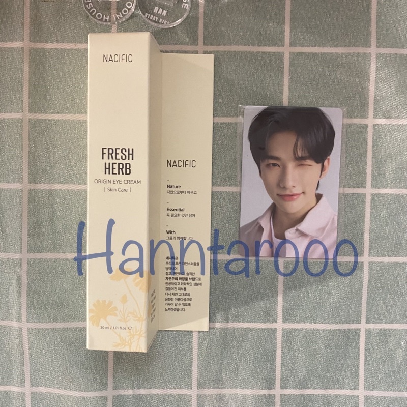 PC Photocard Nacific Hyunjin R8A eyecream Nacific