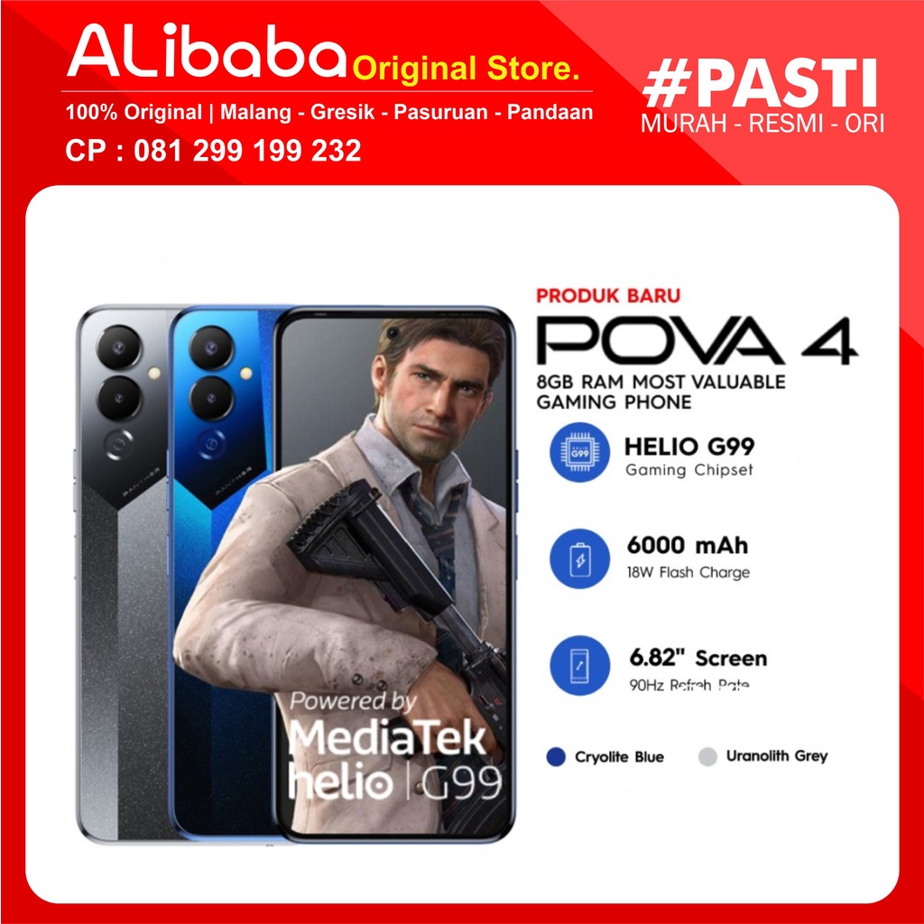 Tecno Pova 4 8/128GB NFC