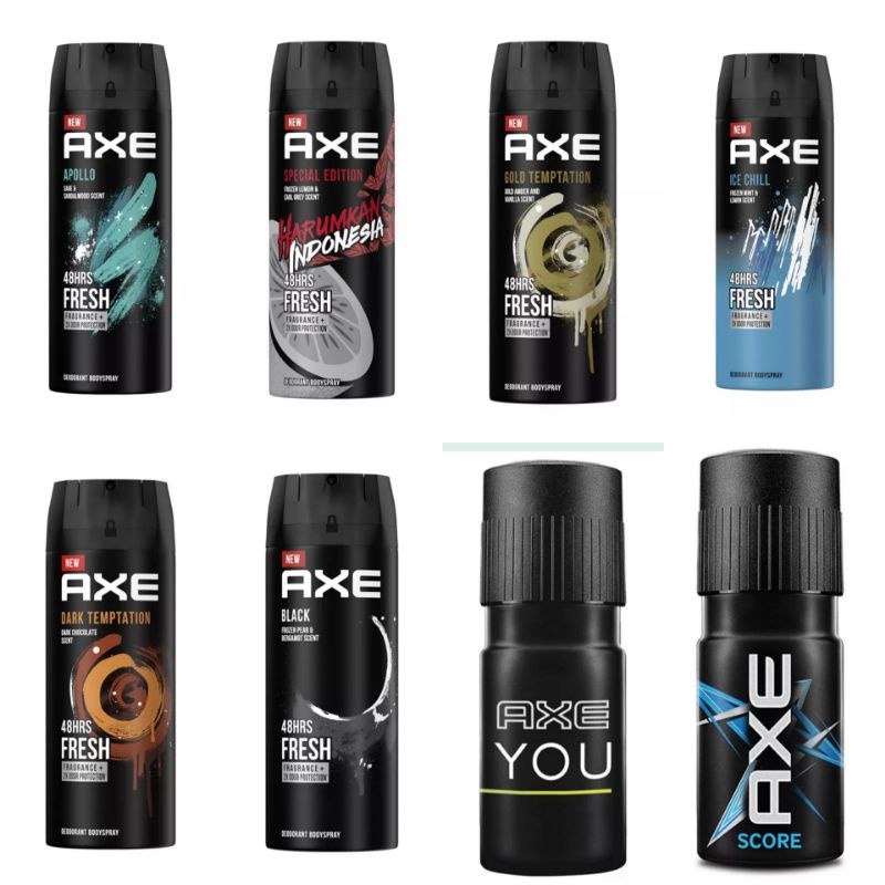 AXE Deodorant Body Spray Pria All Varian 135mL