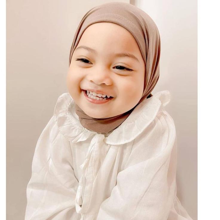 TERBARU  Hijab Anak CAMILA Instan Jersey | Hijab Segitiga Instan Anak | Hijab Pashmina Instan Anak J