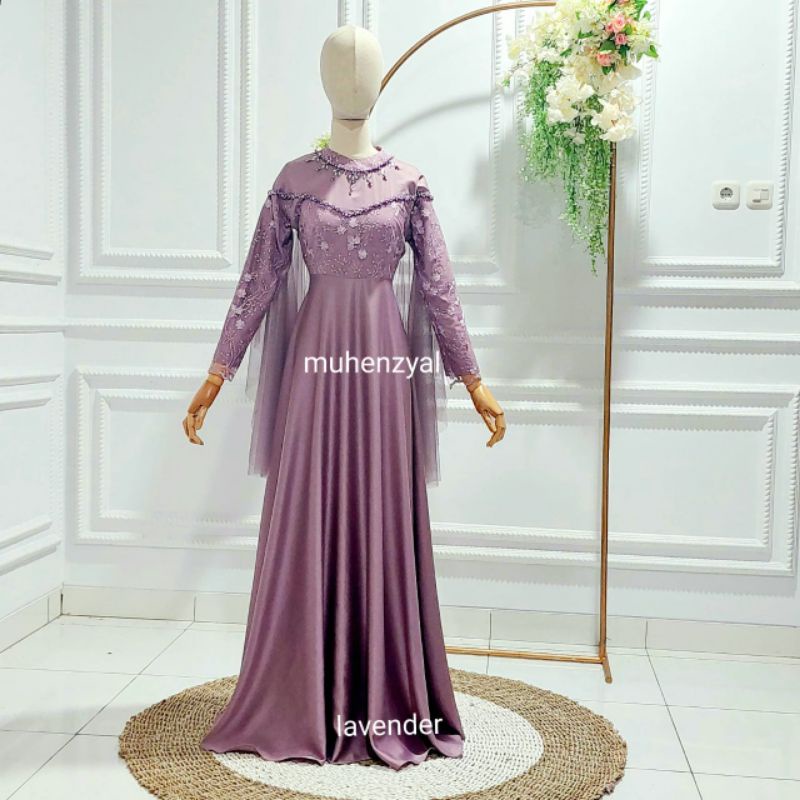 Arma dress.  gaun terbaru gaun lamaran . kondangan . wishuda