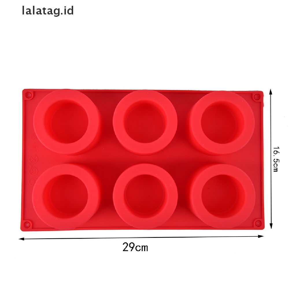 [lalatag] Cetakan Planter Beton 6lubang Cetakan Silikon Pot Homemade [ID]