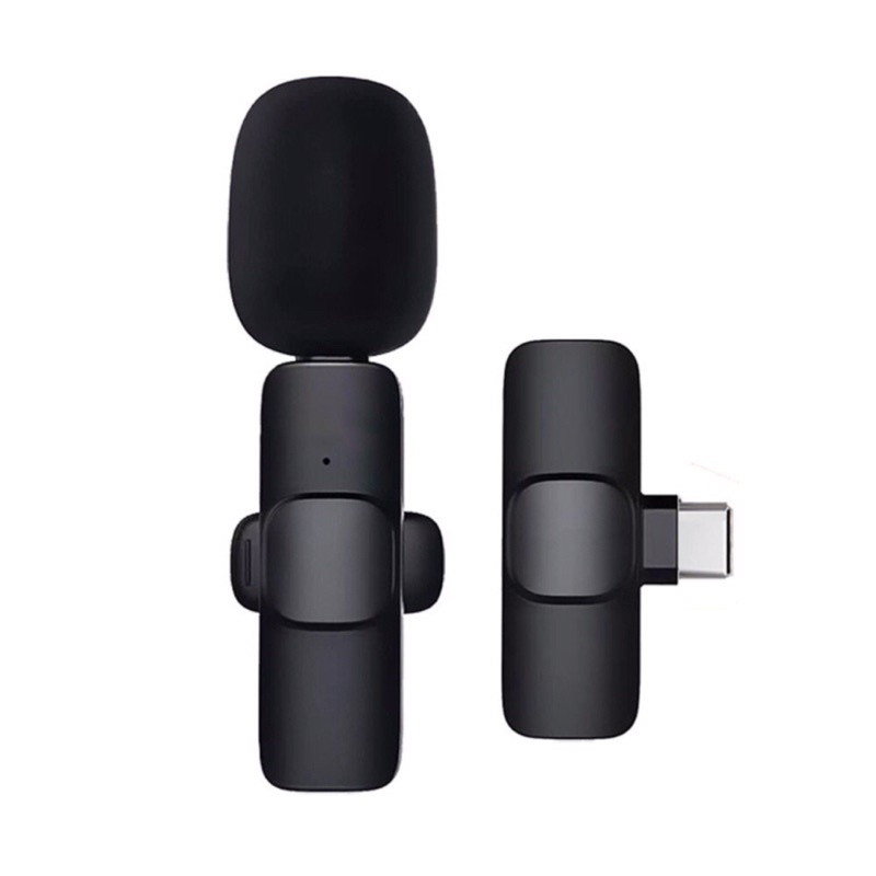 Microphone Wireless Mini Clip on KT10 Pro Mic Youtuber Vlogger For Lightning &amp; Type C