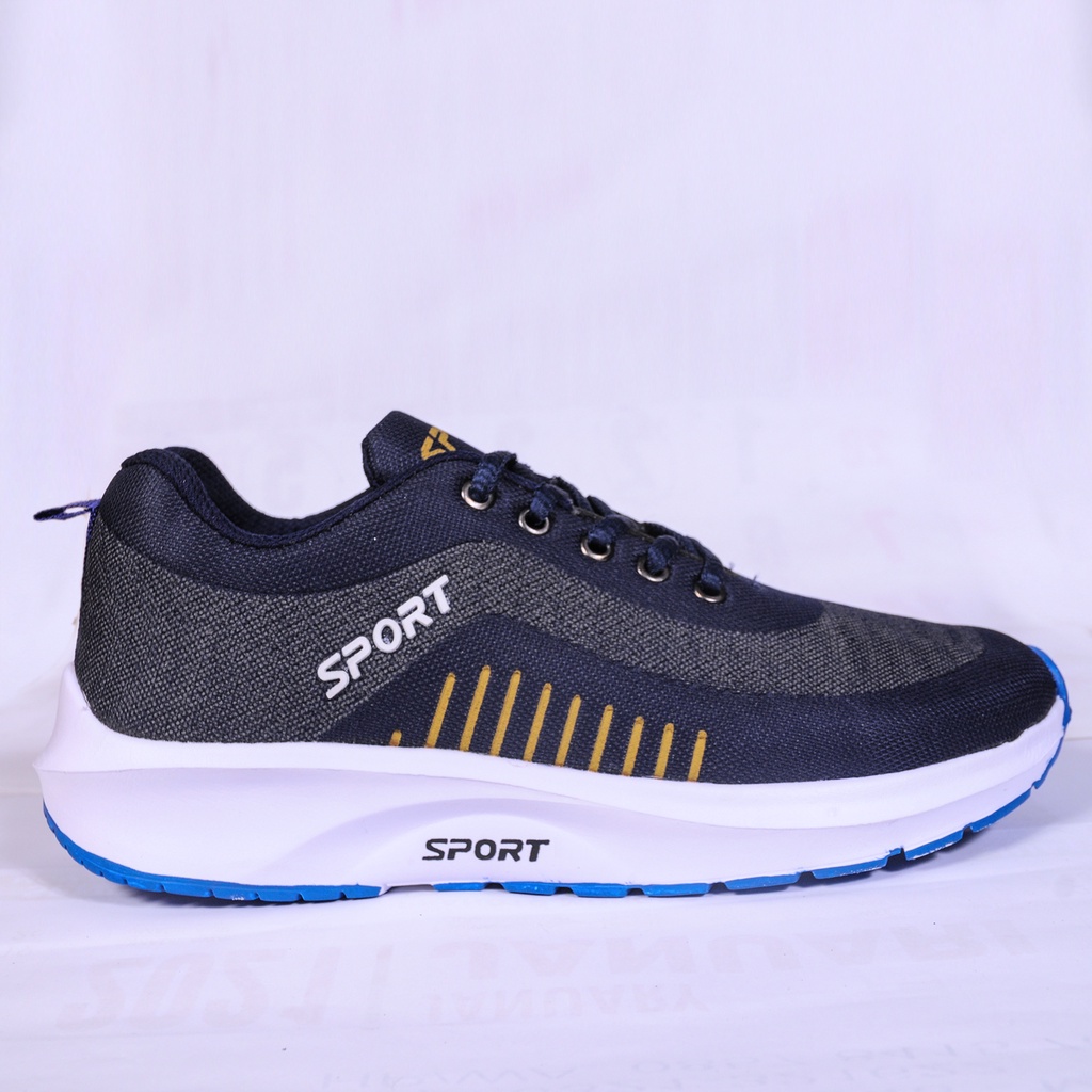 Sepatu Sneakers Olahraga Ringan Nyaman Sepatu Wanita Sepatu Pria VIRAL Sport ID Emboss Terbaru Casual Shoes Sport Running Kerja