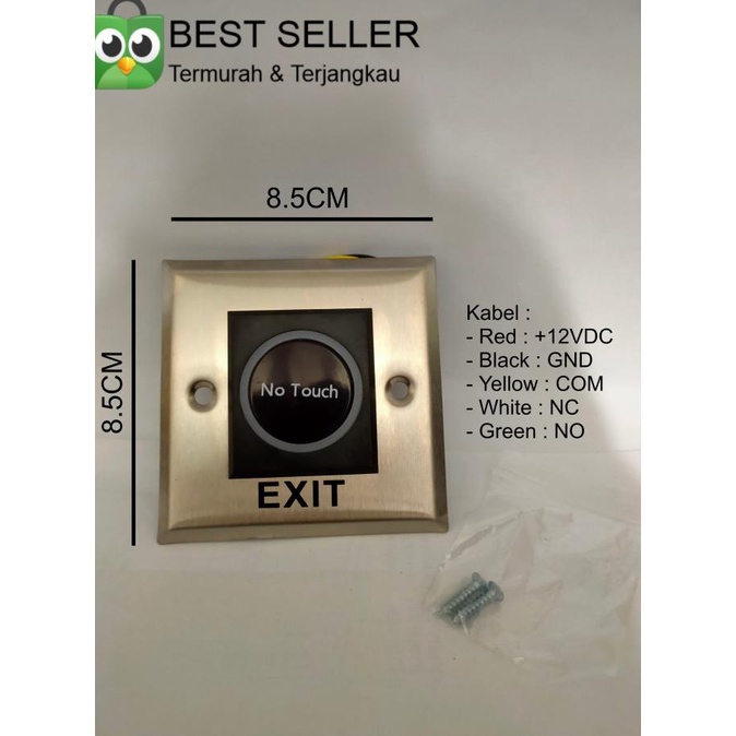 Exit Button No Touch