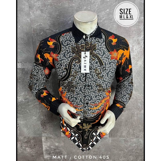 Batik pria lengan panjang || batik mewah |batik murah