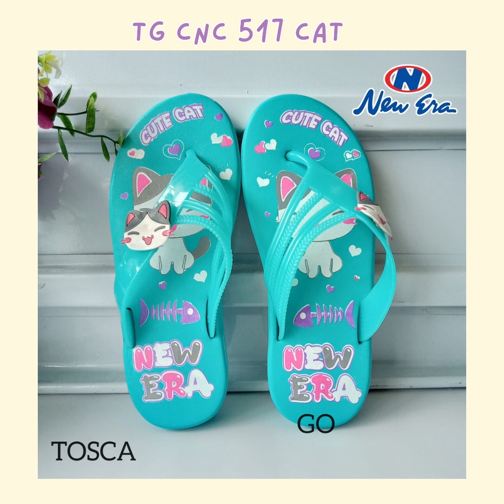 BB NEW ERA TG CNC 517 CAT 31-35 sandal anak murah keren imut lucu sandal liburan