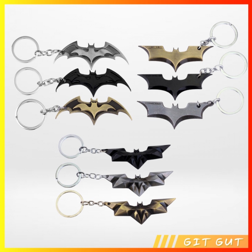 Keychain Gantungan Kunci Batman Symbol Logo