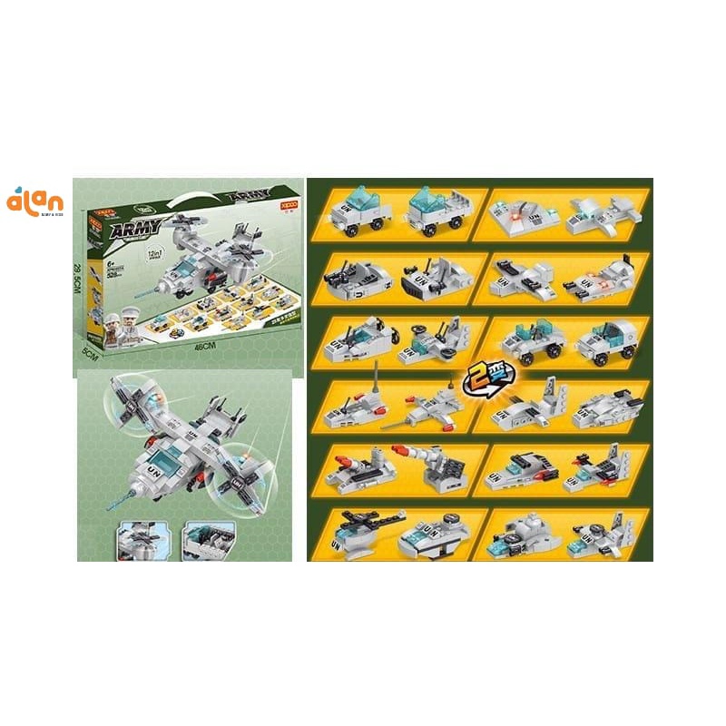 Blocks Army (XP91027A) 58pcs — Mainan Anak