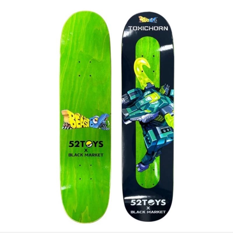 Skateboard deck bm x beastbox toxichorn 8.0