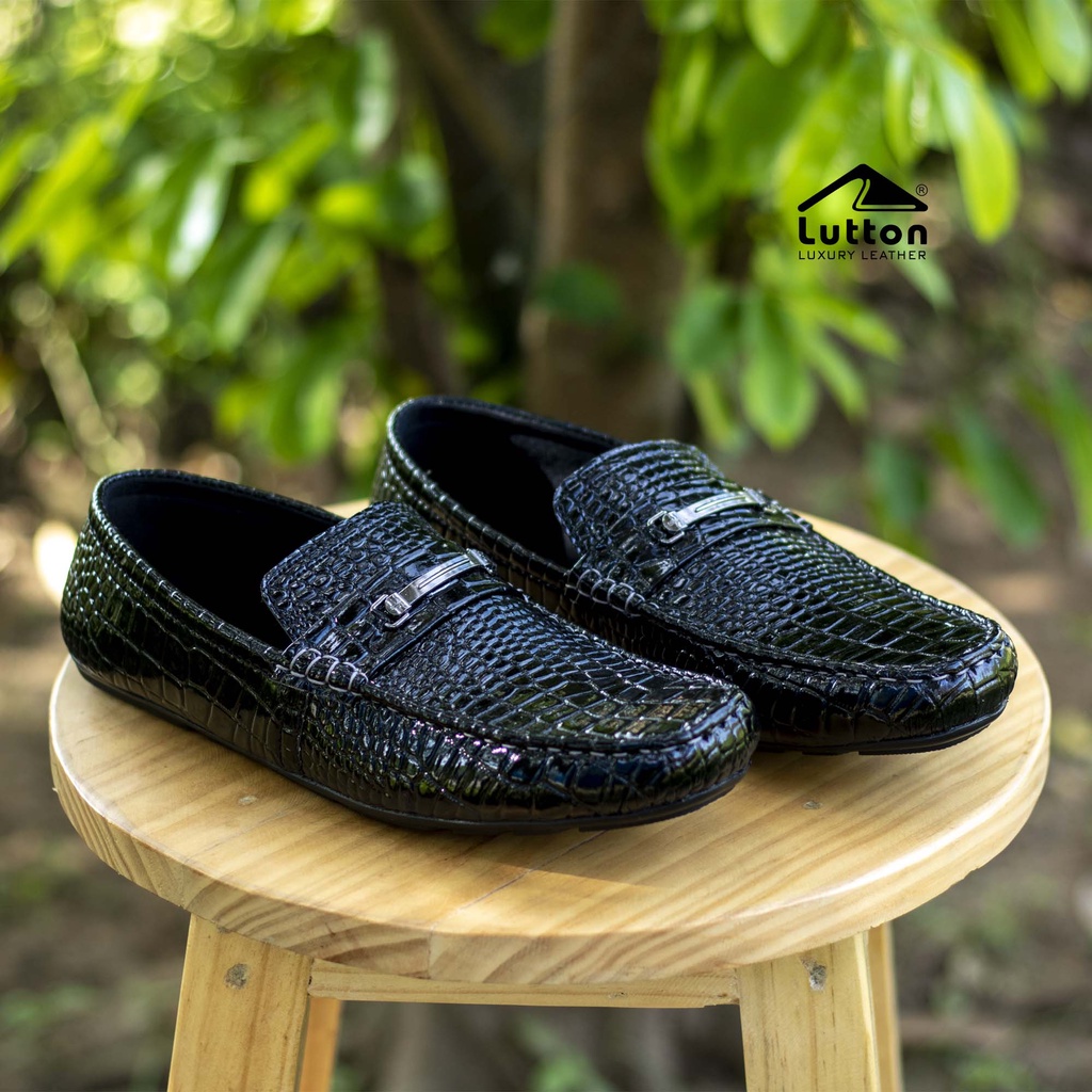 LUTTON - SEPATU MOCASIN TEBARU 2022 - SEPATU MOCASIN ALIGATOR