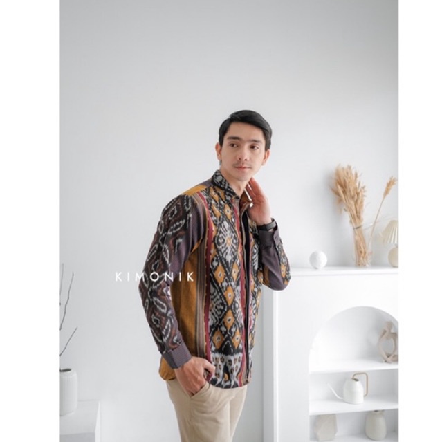 KIMONIK ZADA BEIGE SHIRT (KEMEJA)