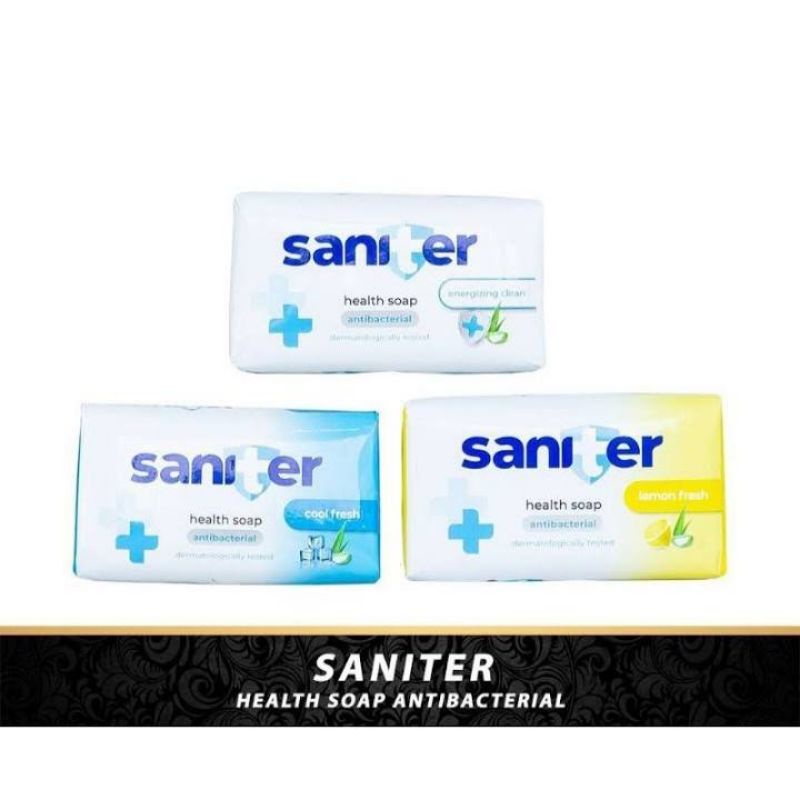SANITER SABUN MANDI SABUN BATANG SANITER SABUN CAIR SANITER 100 GRAM