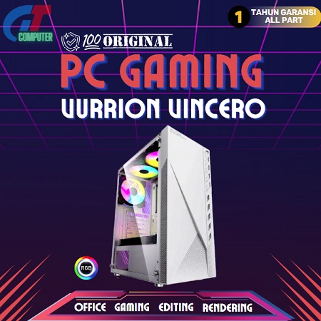 PC Rakitan Gaming i3 10105F (AMD RADEON 4GB ) Cocok Editing Render