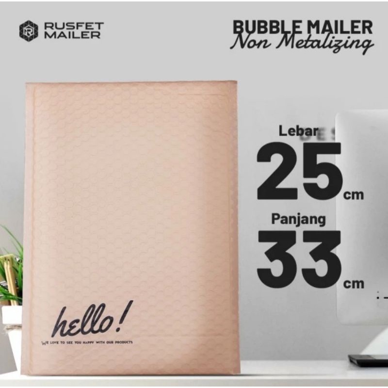 Amplop Bubble Mailer PINK