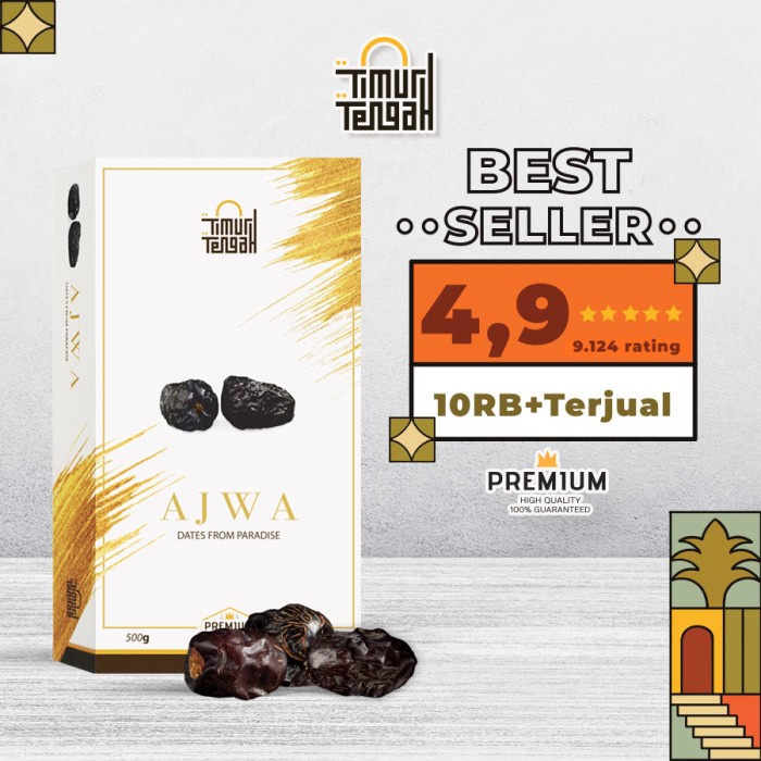 

KURMA AJWA PREMIUM TIMUR TENGAH KURMA NABI ASLI MADINAH HIGH QUALITY
