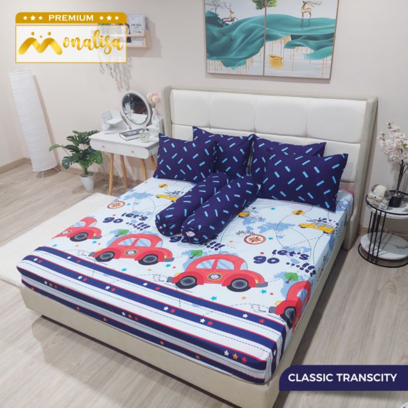 Sprei Monalisa premium classic Trannscity