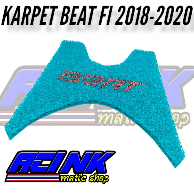 Karpet serabut motor beat fi 2018-2020 pijakan alas kaki motor beat deluxe