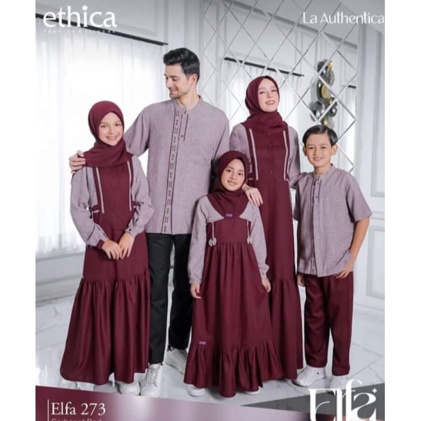 SARIMBIT ELFA 273 CARBANET RED || AYUMI 357, KAHFI 248, AYUMI KIDS 29 & KAHFI KIDS 178 - SARIMBIT KE