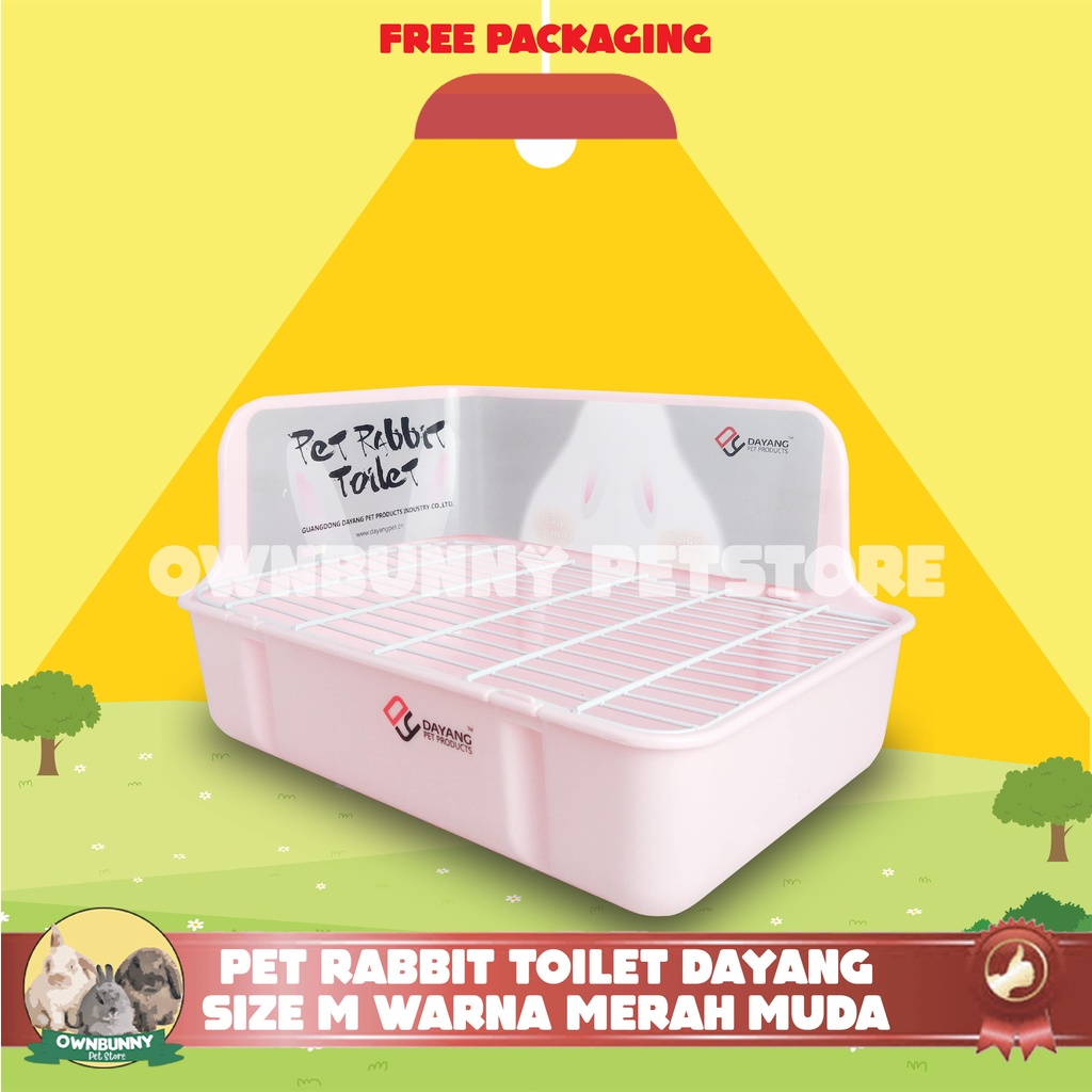 PET RABBIT TOILET DAYANG SIZE M