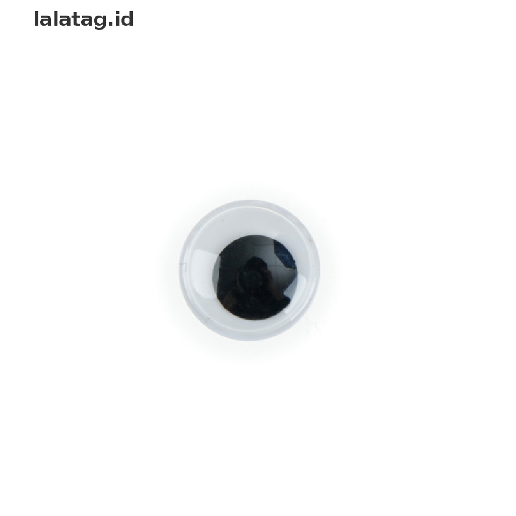 [lalatag] 100pcs 6-15mm Plastik Menggoyangkan Mata Googly Perekat Diri Untuk Boneka DIY Anak-Anak Kerajinan Tangan [ID]
