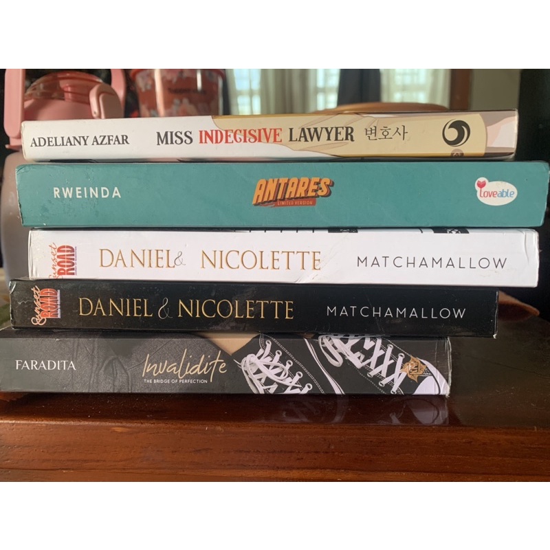 PRELOVED NOVEL INVALIDITE DANIEL&NICOLLETE ANTARES MISS INDEGISIVE LAWYER