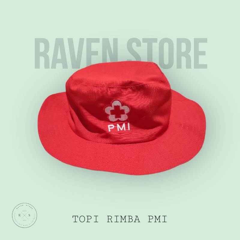 Topi Rimba PMI Merah