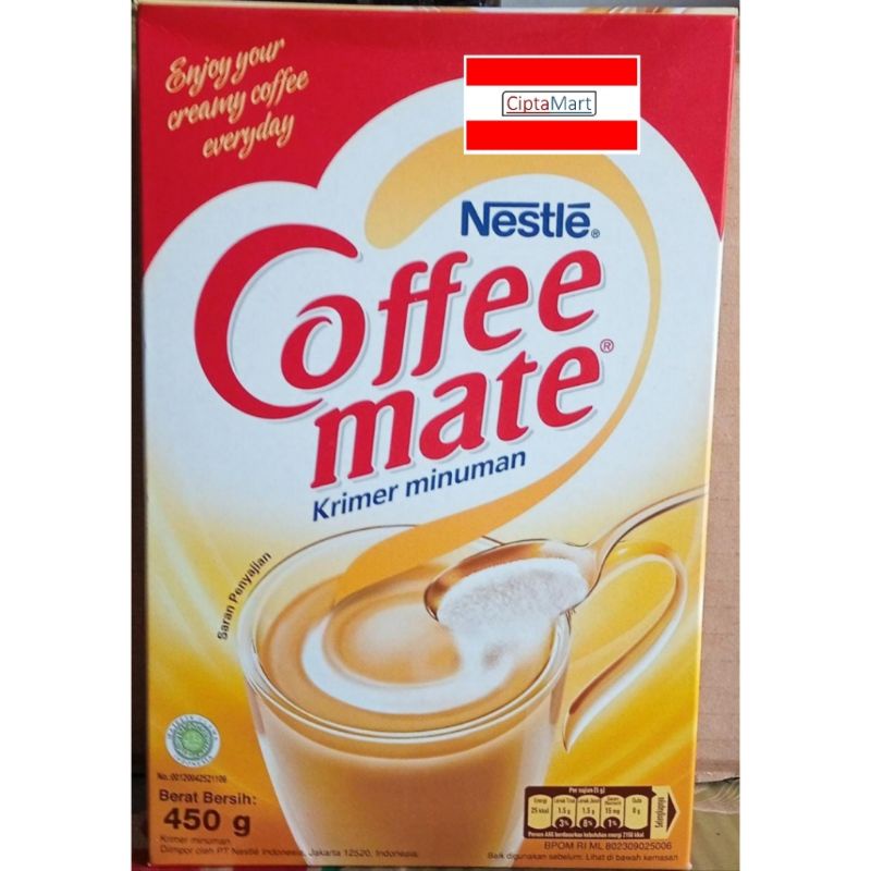 

Nestle Coffee Mate Krimer Minuman 450gr