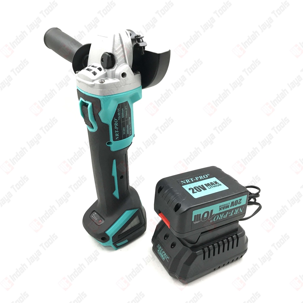 NRT-PRO TG-99 DC Cordless Mesin Gerinda Tangan 4 Inch 20 V - Grinder